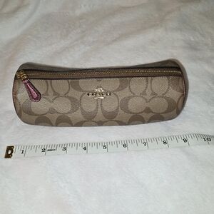 Coach Signature Pen case